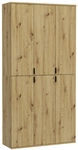 Garderobenkombination PROJEKT X 2-teilig Braun 91x193x34 cm