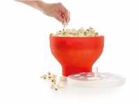 Lékué Popcorn-Schale, rot, 20 cm