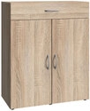 Kommode 80 MultiRaumKonzept 80 x 98 Eiche-S&auml;gerau-Dekor