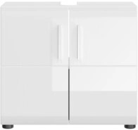 Waschbeckenunterschrank Ice Wei&szlig; 60x54x32 cm