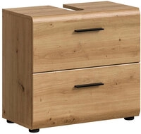 Waschbeckenunterschrank Ice 60 x 30 x 55 cm Kunststoff melaminbeschichtet Artisan