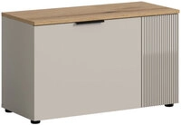 Garderobenbank Slide 80 x 36 x 48 cm Kaschmir
