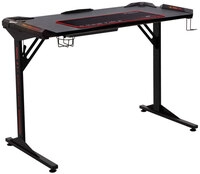 Schreibtisch Game BC 3110 119x78x60 schwarz/Carbonoptik