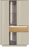 Highboard Nova 151 x 95 x 42 cm Kaschmir/Eiche massiv