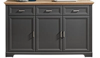 Sideboard Jasmin Graphit/Artisan Eiche-Optik 166x102x48 cm