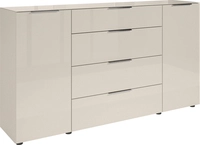 Sideboard Kunststoff 180 x 40 x 99 cm Kaschmir Dekor