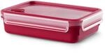 Emsa Mikrowellendose Clip und Micro 1,2l, Mikrowellengeschirr mit Deckel und