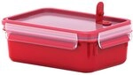 Emsa Mikrowellendose Clip & Micro 517773 | Mikrowellenventil | 1,0 L | Lunchbox 