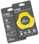 cregg Gelb - Eierk&ouml;pfer 3-in-1 - Eier&ouml;ffner & Eierbecher in einem 