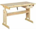 Kinder Schreibtisch Christian 109 x 55 cm Kiefer Natur