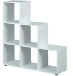 Raumteiler Carlo wei&szlig; 105x109x33 cm