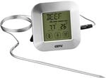 GEFU Digitales Bratenthermometer PUNTO mit Timer | Touchscreen & Alarm | F&uuml;r Grill,