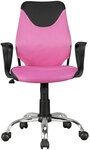 Drehstuhl pink/ schwarz