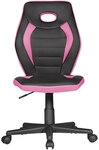 Drehstuhl schwarz/ pink
