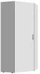 Eckschrank Multiraumkonzept 80 Dekor wei&szlig; 80 x 185 x 80 cm