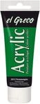KREUL 28315 - El Greco Acrylic, 75 ml Tube in permanentgr&uuml;n, hochpigmentierte,