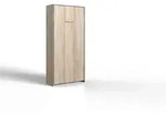 Wandklappbett Stella vertikal Eiche S&auml;gerau NB 102x213x43 cm