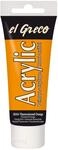 KREUL 28361 - El Greco Acrylic, 75 ml Tube in fluoreszierend orange,