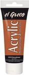 KREUL 28320 - El Greco Acrylic, 75 ml Tube in siena gebrannt, hochpigmentierte,