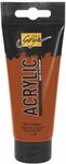 KREUL 84111 - Solo Goya Acrylic, 100 ml Tube in rotbraun, cremige vielseitig