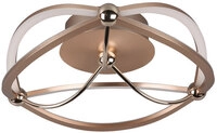 Charivari Deckenleuchte goldfarben, 621210108, D/H: 41/14 cm, Metall