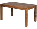 Esstisch Dublin Massivholz Sheesham 140 x 80 cm braun