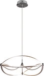 Charivari Pendelleuchte, 321210107, grau, silber, D/H: 62/150 cm, Metall
