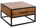 Couchtisch Baja 65x65 Sheesham massiv braun