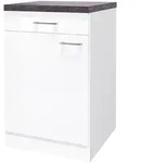 Unterschrank Lucca Wei&szlig;/Grau ca.50x85x57cm