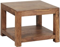 Couchtisch Hees 60x60 Massivholz Sheesham