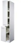 Apothekerschrank Lucca Wei&szlig; 30x200x57cm