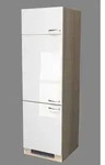 Ger&auml;teumbauschrank Valero Wei&szlig;/Braun 60 x 200 x 57 cm