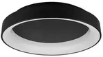 Girona Deckenleuchte schwarz 671290132, D/H: 60/12 cm, Metall