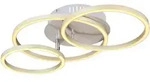KENDY Deckenlampe silberfarben, goldfarben, B/H/T: 50 x 9,5 x 30 cm, Kunststoff,