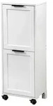 KESPER Universalschrank mit Trennsystem wei&szlig; 24 x 36 x 94 cm