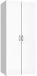 Dreht&uuml;renschrank Multiraumkonzept 80x185x54 cm wei&szlig;