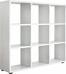 B&uuml;cherregal 104 x 29 x 108 cm Wei&szlig;