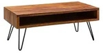 Couchtisch 100 x 50 cm Sheesham massiv