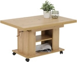 Funktionscouchtisch Jakob 90 (142) x 60 cm Artisan-Eiche-Dekor