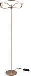 Charivari Stehleuchte goldfarben, 421210108, D/H: 52/175 cm, Metall