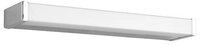 Fabio Wandleuchte silberfarben 283814206, B/H: 42,5/3,8 cm, Metall