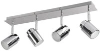 Angelo Strahler silberfarben 880400406, B/H/T: 52/9,5/19,5 cm, Metall