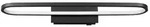 Gianni Wandleuchte schwarz 283779132, B/H/T: 60/8/15 cm, Metall