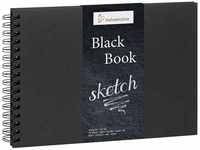 Hahnemühle Black Book, spiralisiert, DIN A4, 250g/m², 30 Blatt