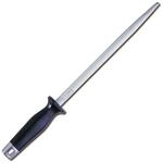 F. DICK Kochwetzstahl 25 cm (Griff ergonomisch, Wetzstahl, Oberfl&auml;chenh&auml;rte &uuml;ber