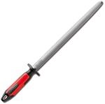 Dick Wetzstahl RegularCut mit 2K Griff rot/schwarz 30 cm oval 73173300-63
