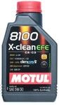 Motul 8100 X-clean EFE 5W30-1 Liter Flasche, Brown