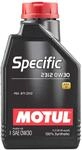 Motul 106413 Specific 2312 0W30, Brown, Bidon de 1 L