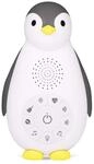 ZAZU ZOE Pinguin Musikbox mit Nachtlicht &ndash; Einschlafhilfe f&uuml;r Babys &ndash; White