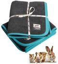 bunnyNature Bedding Easy T&uuml;rkis - Waschbare PIPI-Pads f&uuml;r Meerschweinchen,